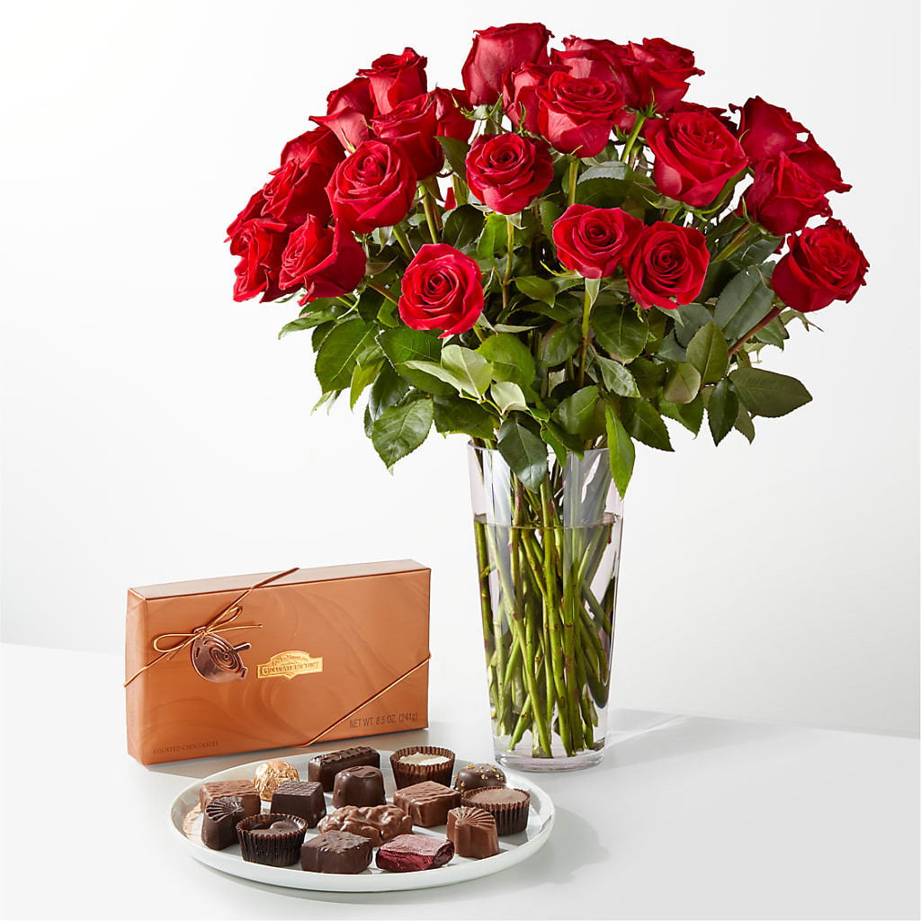 Romantic Long Stem Red Rose Bouquet Bundles – A Special Design Florist, Newport News VA