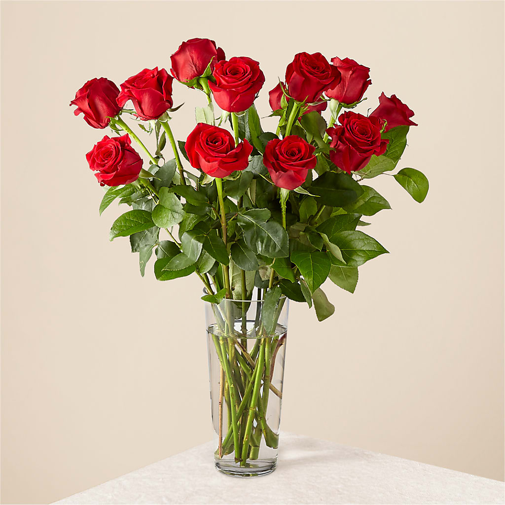 Long Stem Red Rose Bouquet – A Special Design Florist, Newport News VA