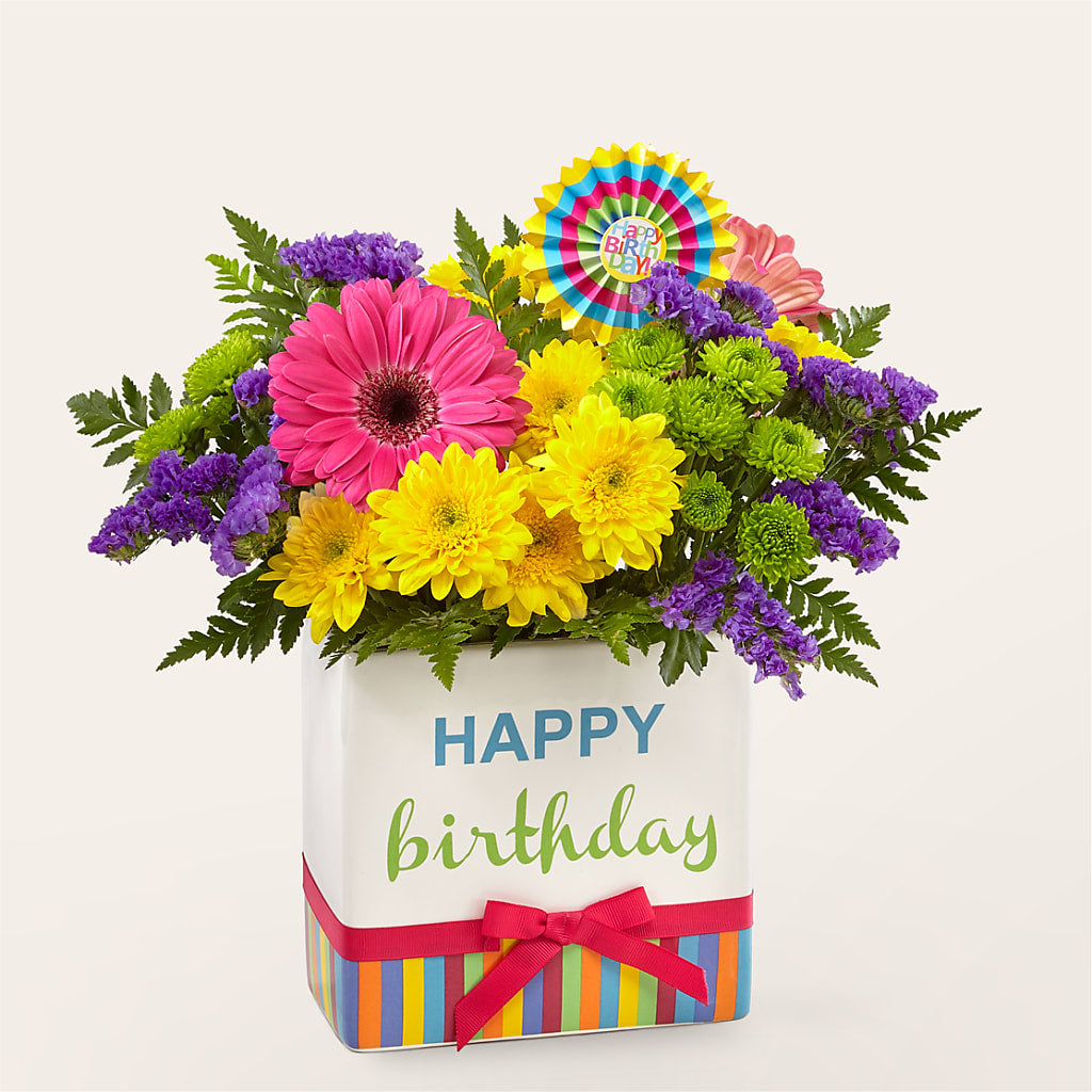 Birthday Brights Bouquet – A Special Design Florist, Newport News VA