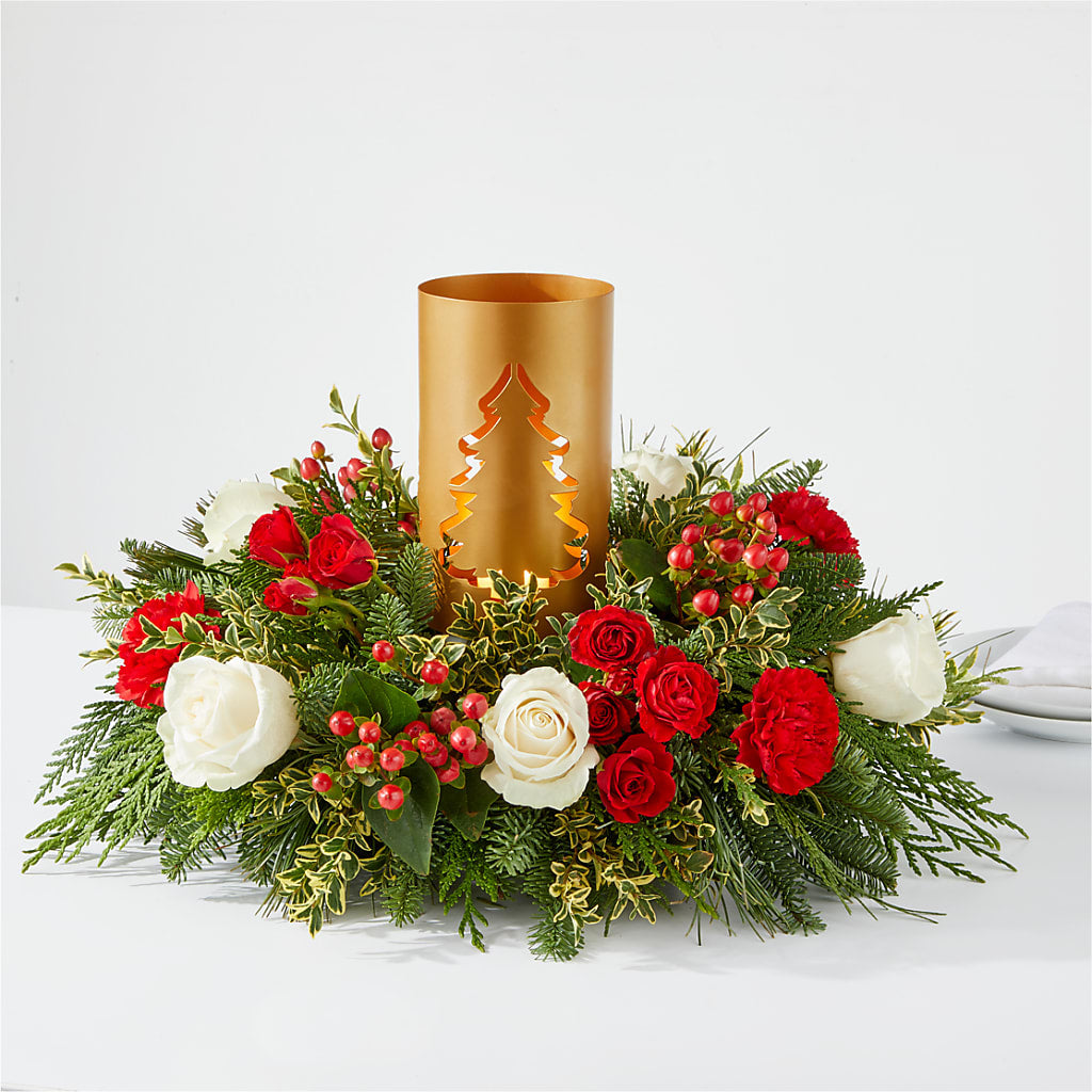 December Dreams Centerpiece – A Special Design Florist, Newport News VA