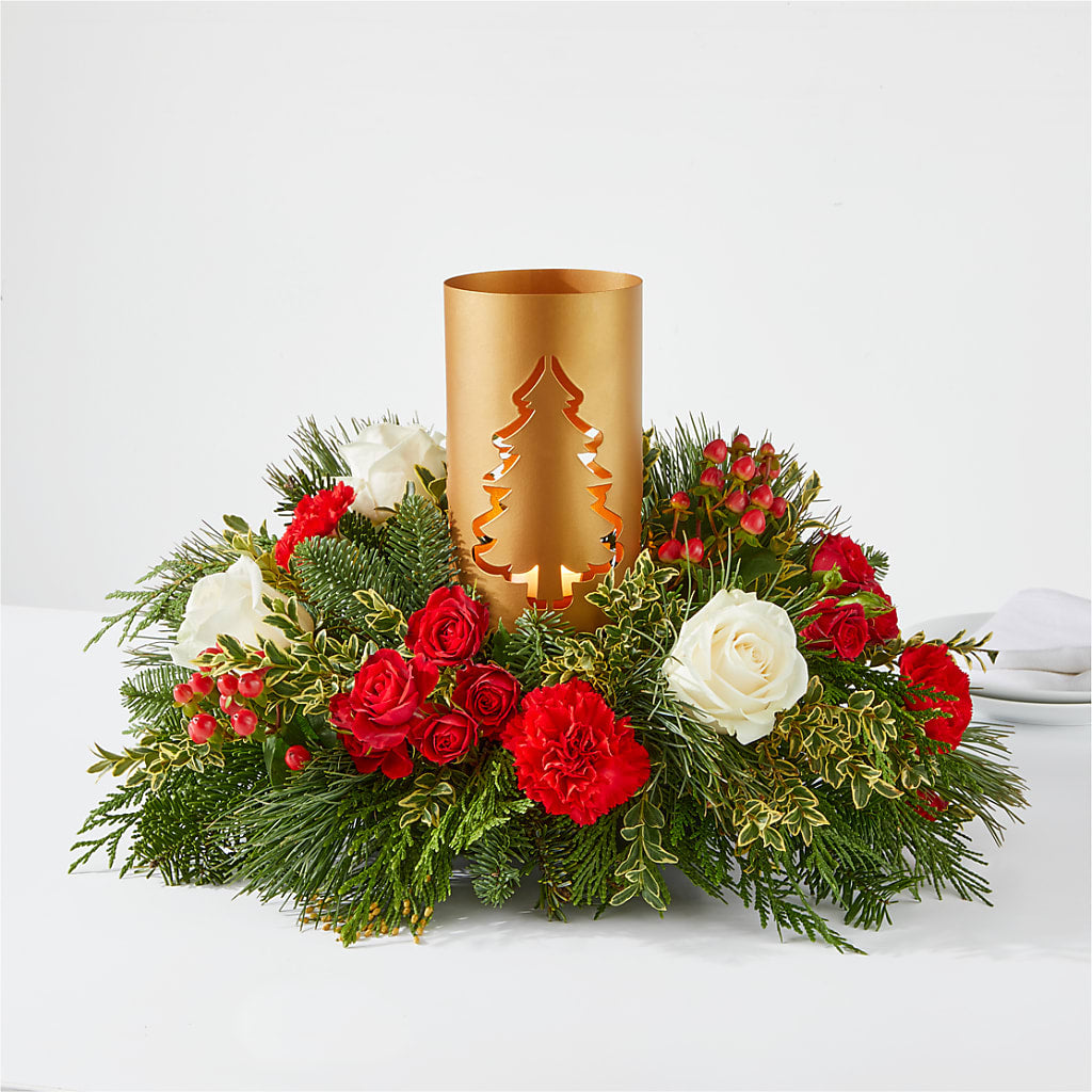 December Dreams Centerpiece – A Special Design Florist, Newport News VA