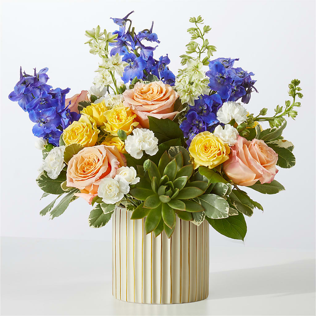 Cobalt Reverie Bouquet – A Special Design Florist, Newport News VA