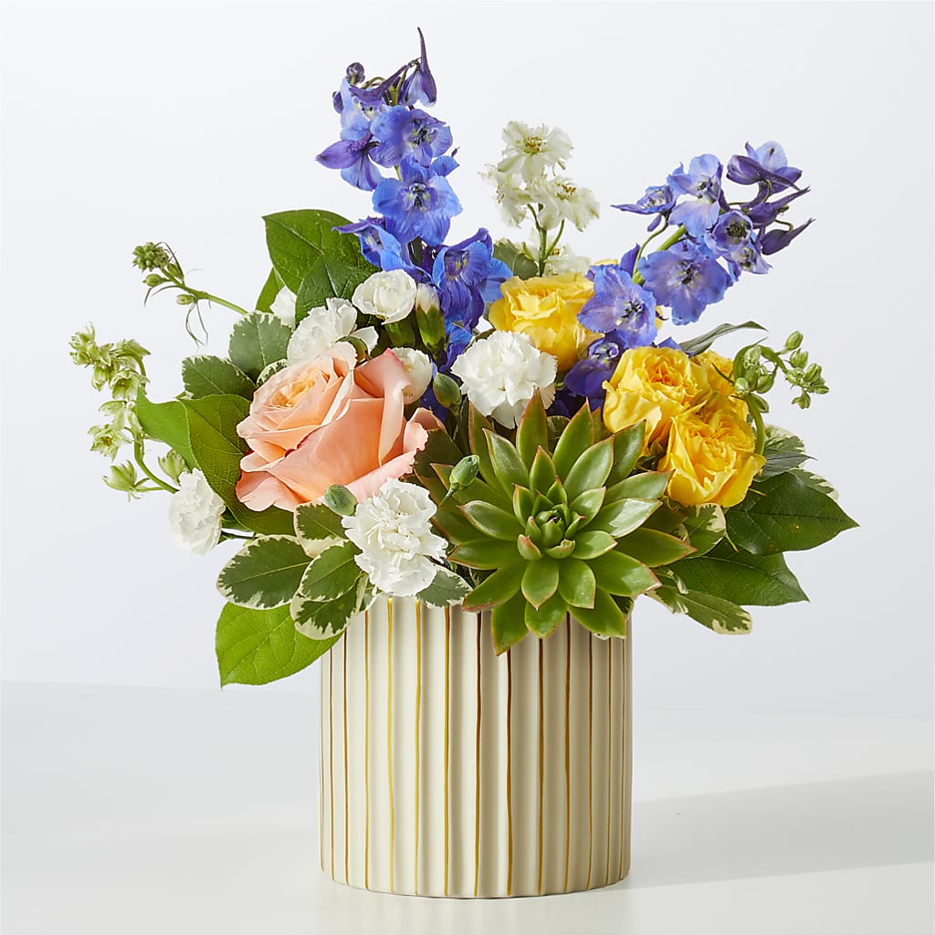 Cobalt Reverie Bouquet – A Special Design Florist, Newport News VA