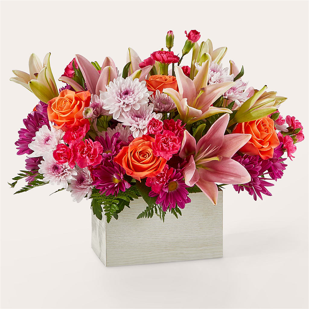 Light of My Life Box Bouquet – A Special Design Florist, Newport News VA
