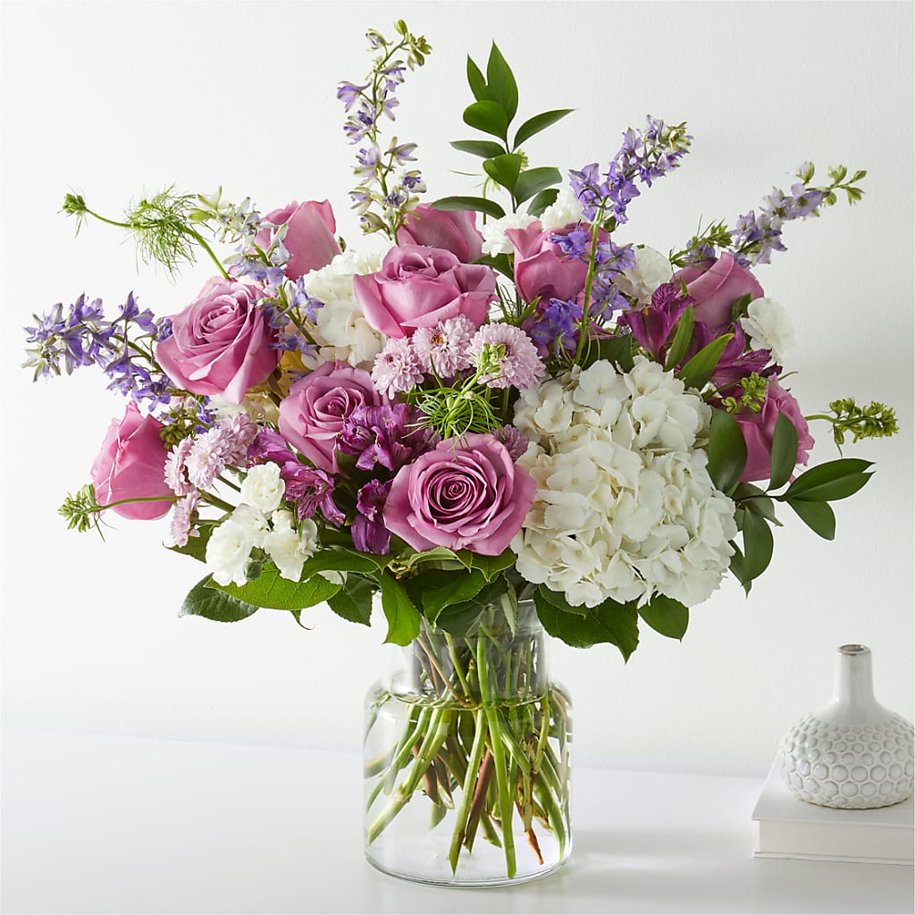 Violet Caress Bouquet – A Special Design Florist, Newport News VA