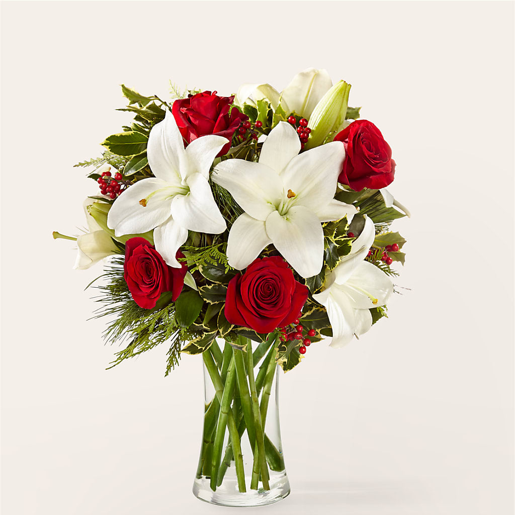 Sparkling Snowflakes Bouquet – A Special Design Florist, Newport News VA