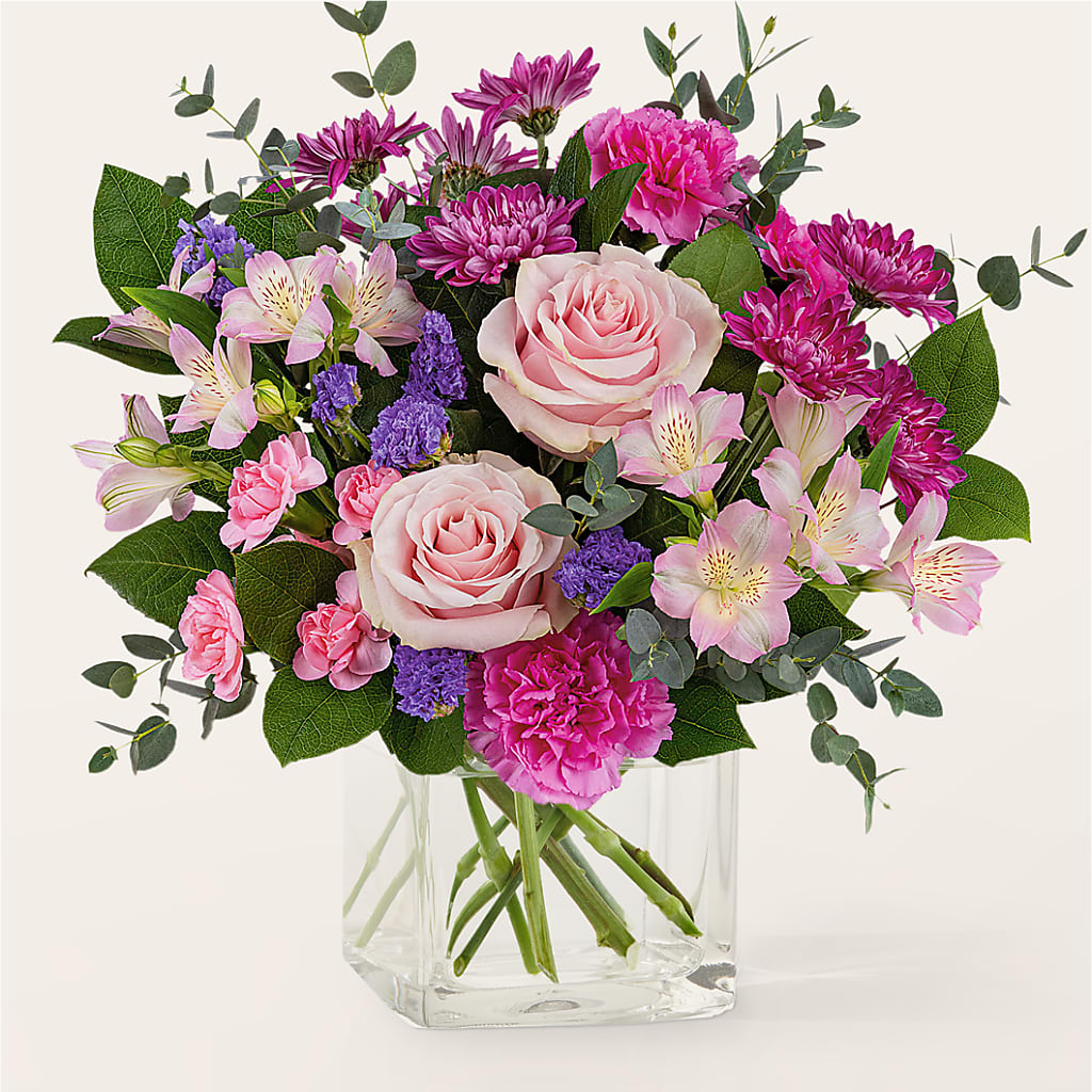 Rosy Radiance Bouquet – A Special Design Florist, Newport News VA