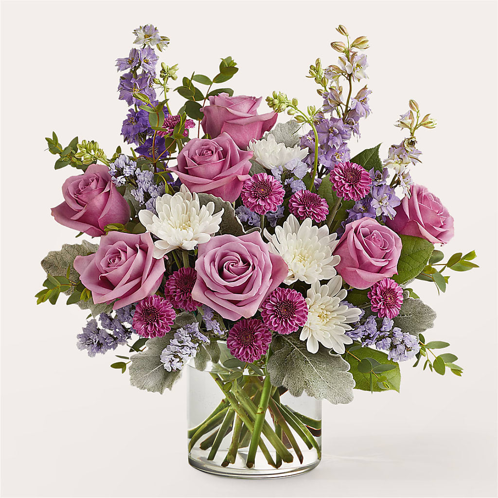 Violet Frost Bouquet – A Special Design Florist, Newport News VA