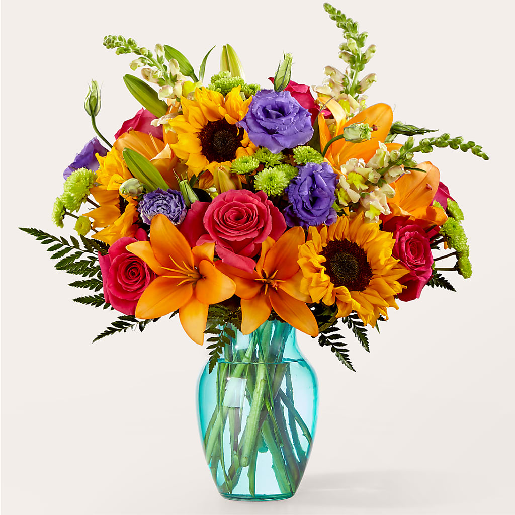 Double Rainbow Bouquet – A Special Design Florist, Newport News VA