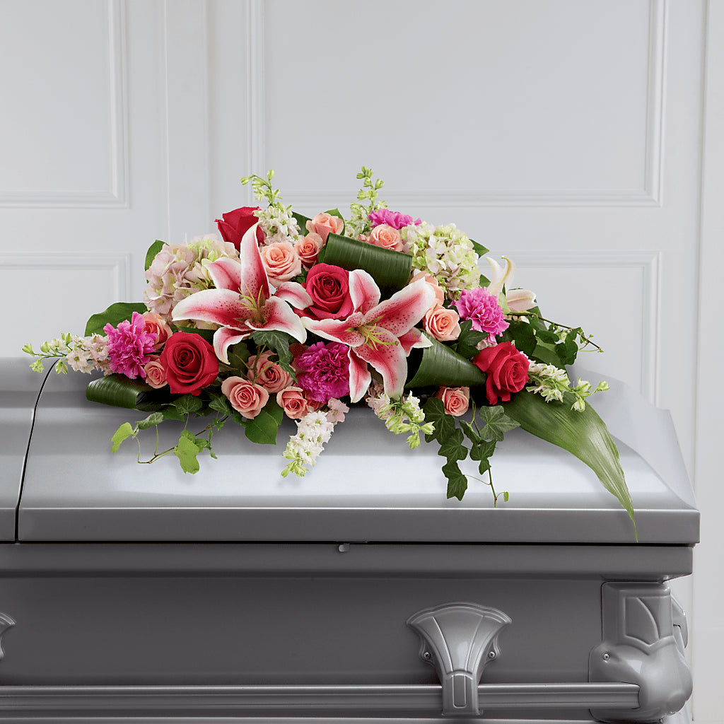 Splendid Grace Casket Spray – A Special Design Florist, Newport News VA
