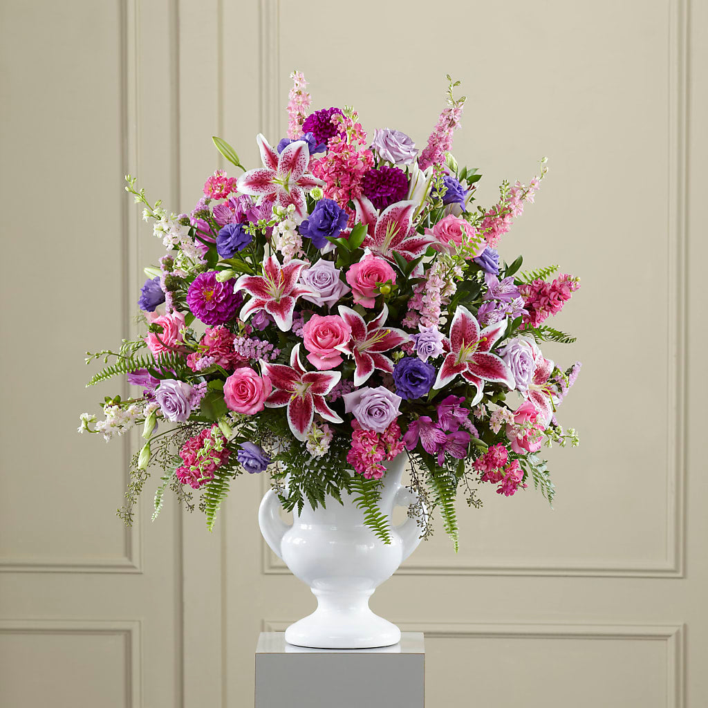 Peaceful Tribute Arrangement – A Special Design Florist, Newport News VA