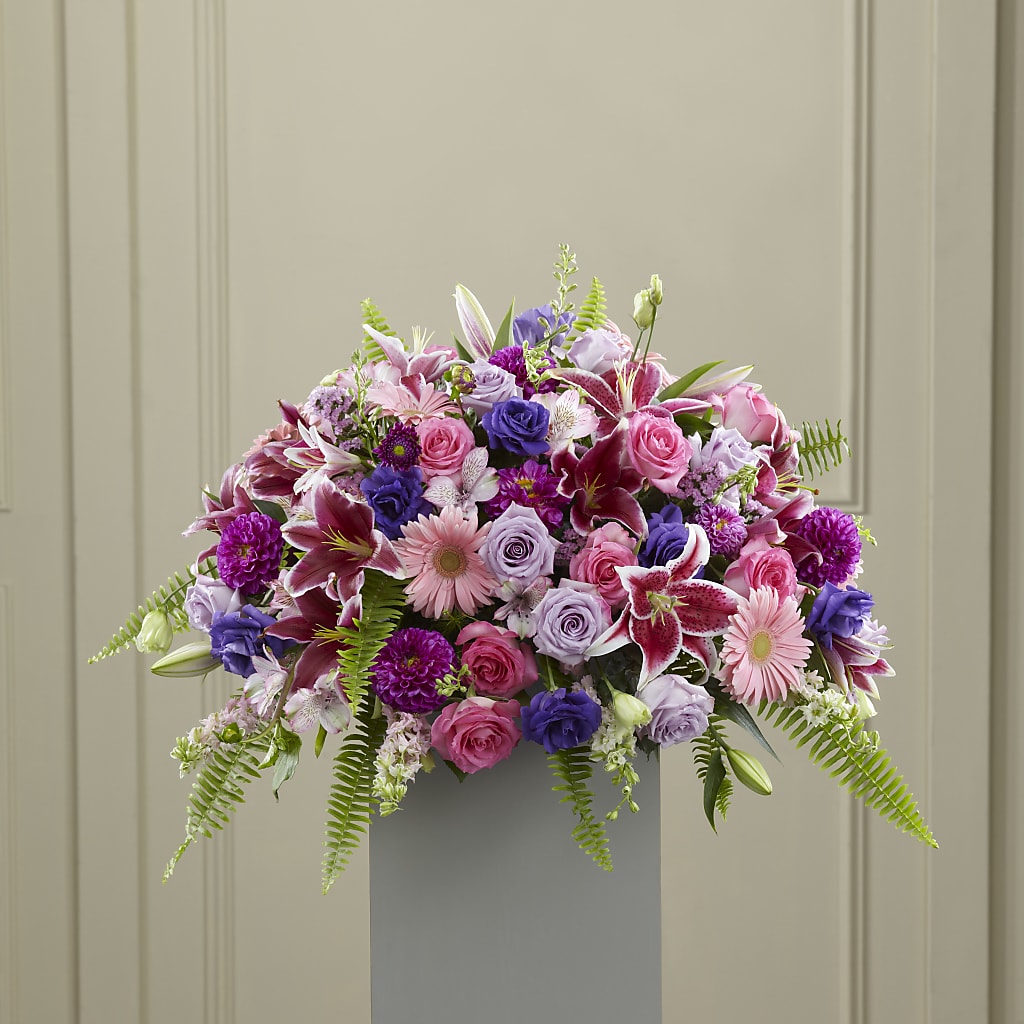 Fare Thee Well Pedestal – A Special Design Florist, Newport News VA