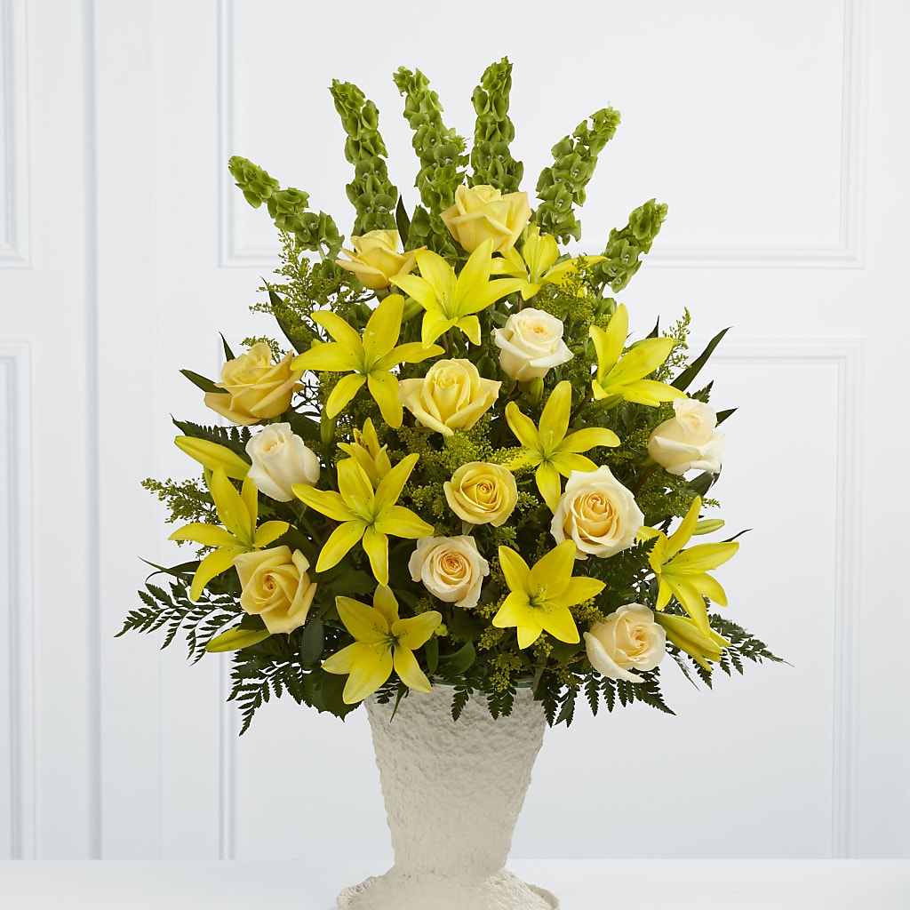 Golden Memories Arrangement – A Special Design Florist, Newport News VA