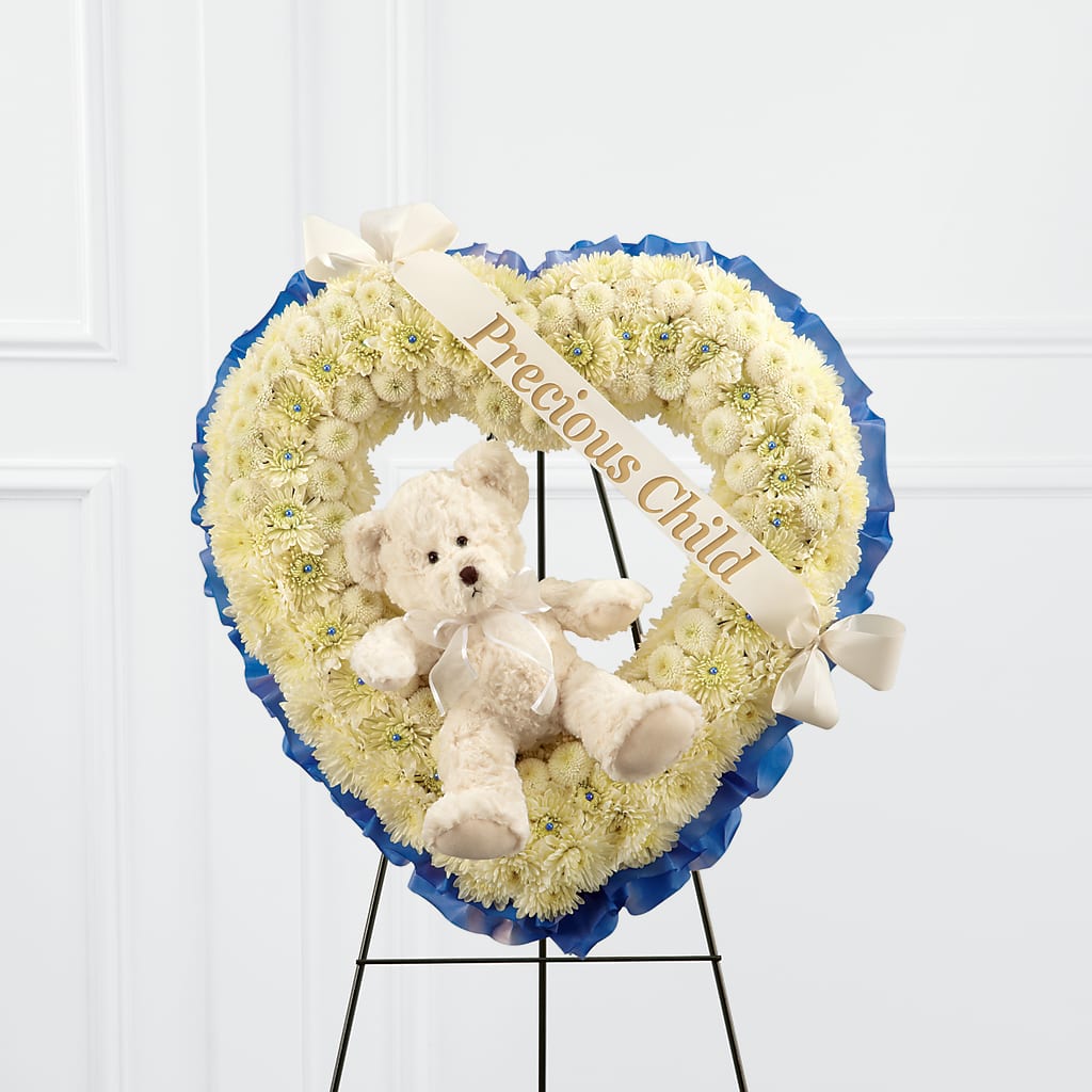 Precious Child Standing Heart – A Special Design Florist, Newport News VA