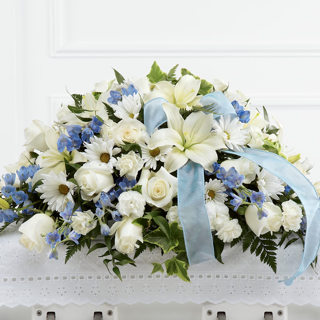 Tender Treasure Casket Spray – A Special Design Florist, Newport News VA