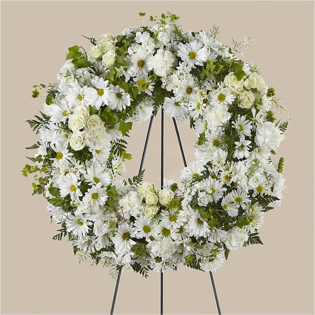 Faithful Wishes Wreath – A Special Design Florist, Newport News VA