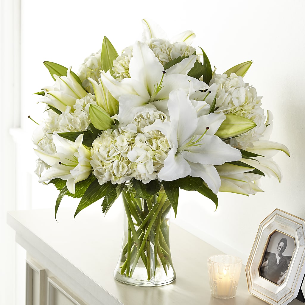 Compassionate Lily Bouquet – A Special Design Florist, Newport News VA