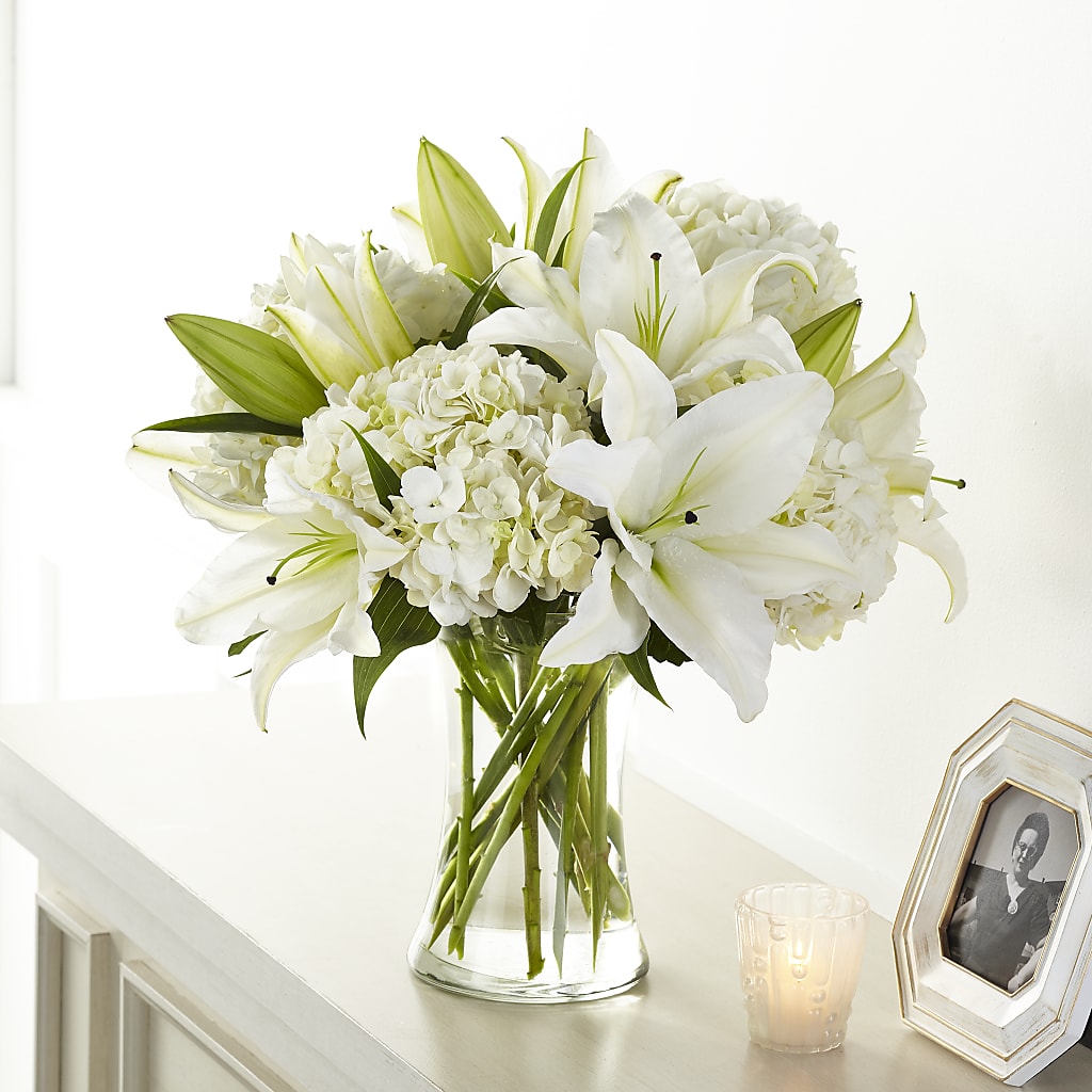 Compassionate Lily Bouquet – A Special Design Florist, Newport News VA