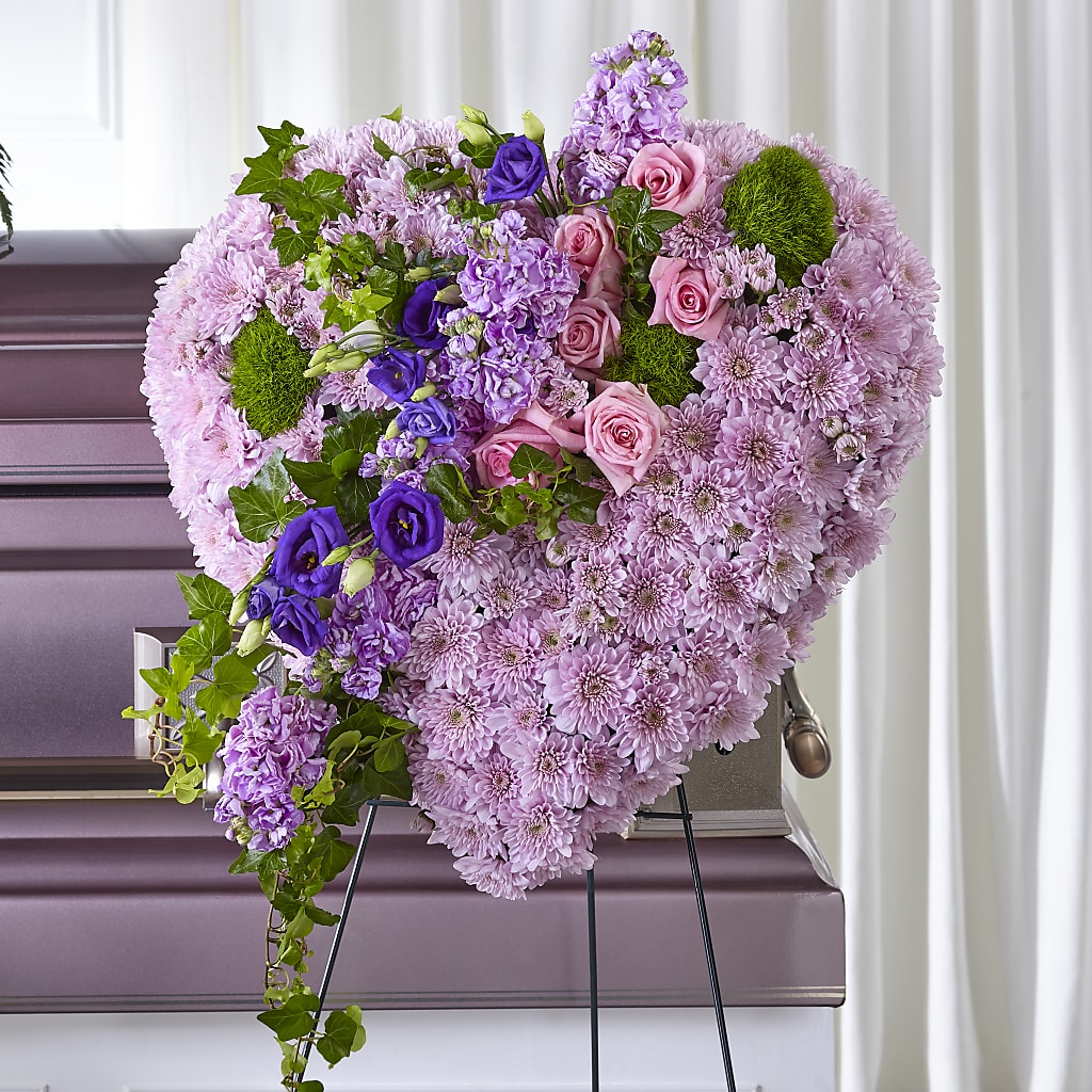 Treasured Love Standing Heart – A Special Design Florist, Newport News VA