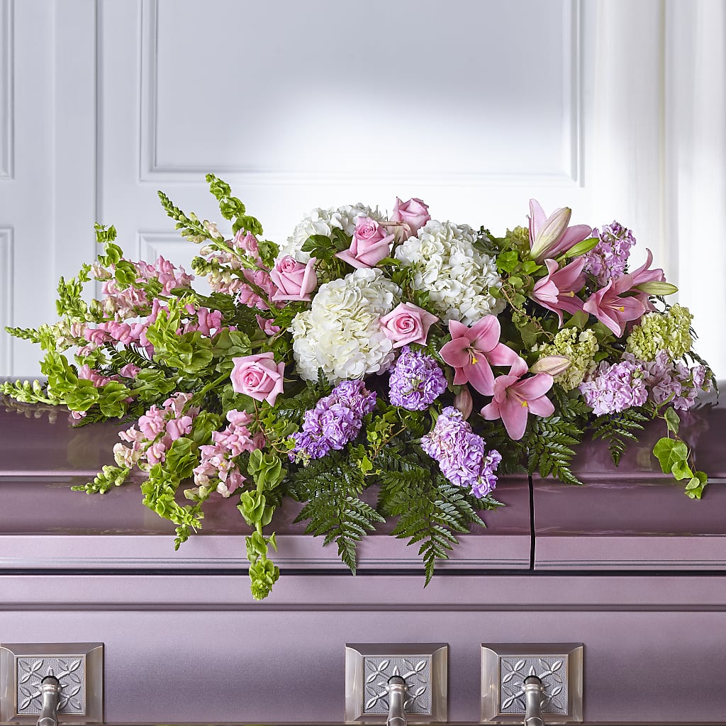Life's Gratitude Casket Spray – A Special Design Florist, Newport News VA