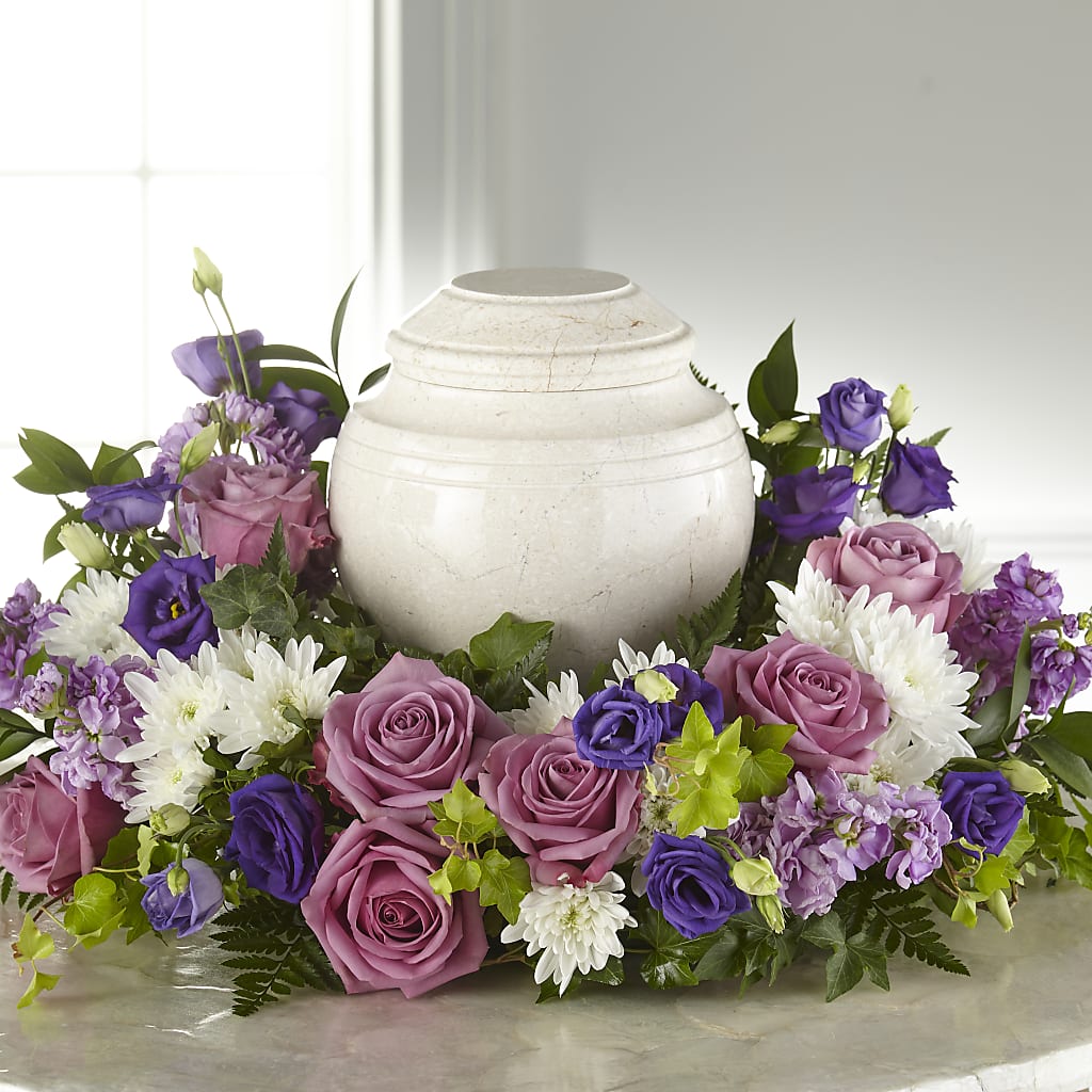 Blooming Sympathy Cremation Adornment – A Special Design Florist, Newport News VA