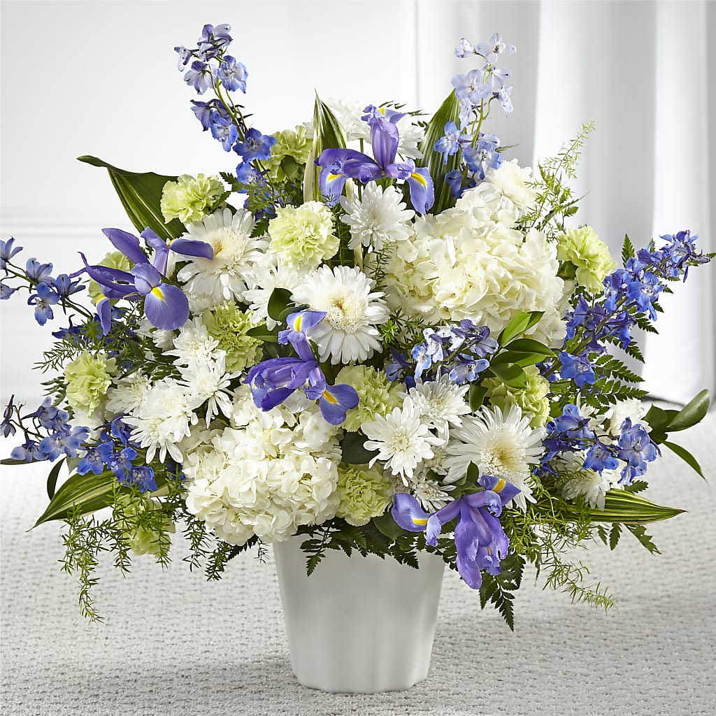 Soft Serenity Floor Basket – A Special Design Florist, Newport News VA