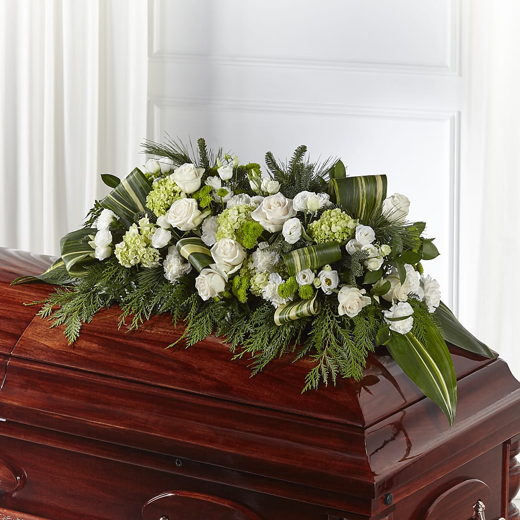 Hopeful Gesture Casket Spray – A Special Design Florist, Newport News VA