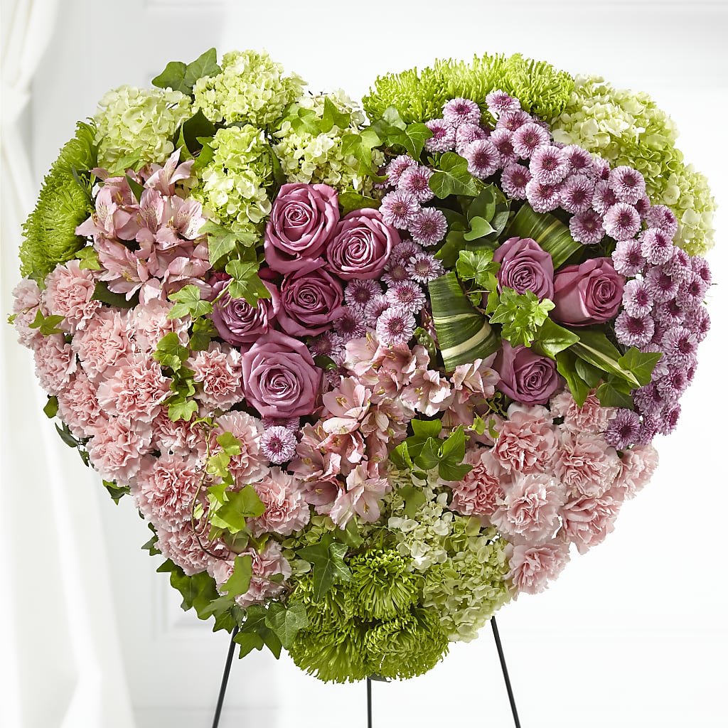 Heartwarming Standing Heart – A Special Design Florist, Newport News VA