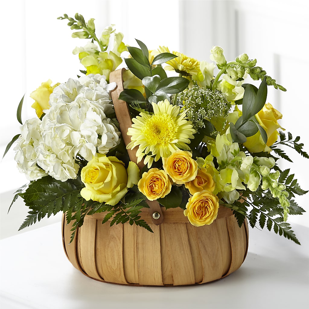 Rustic Remembrance Basket – A Special Design Florist, Newport News VA