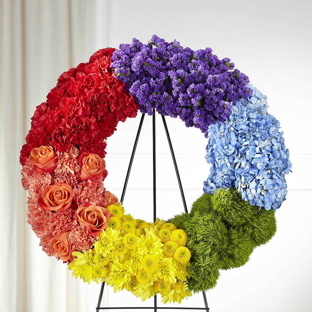 Circle of Love Wreath – A Special Design Florist, Newport News VA