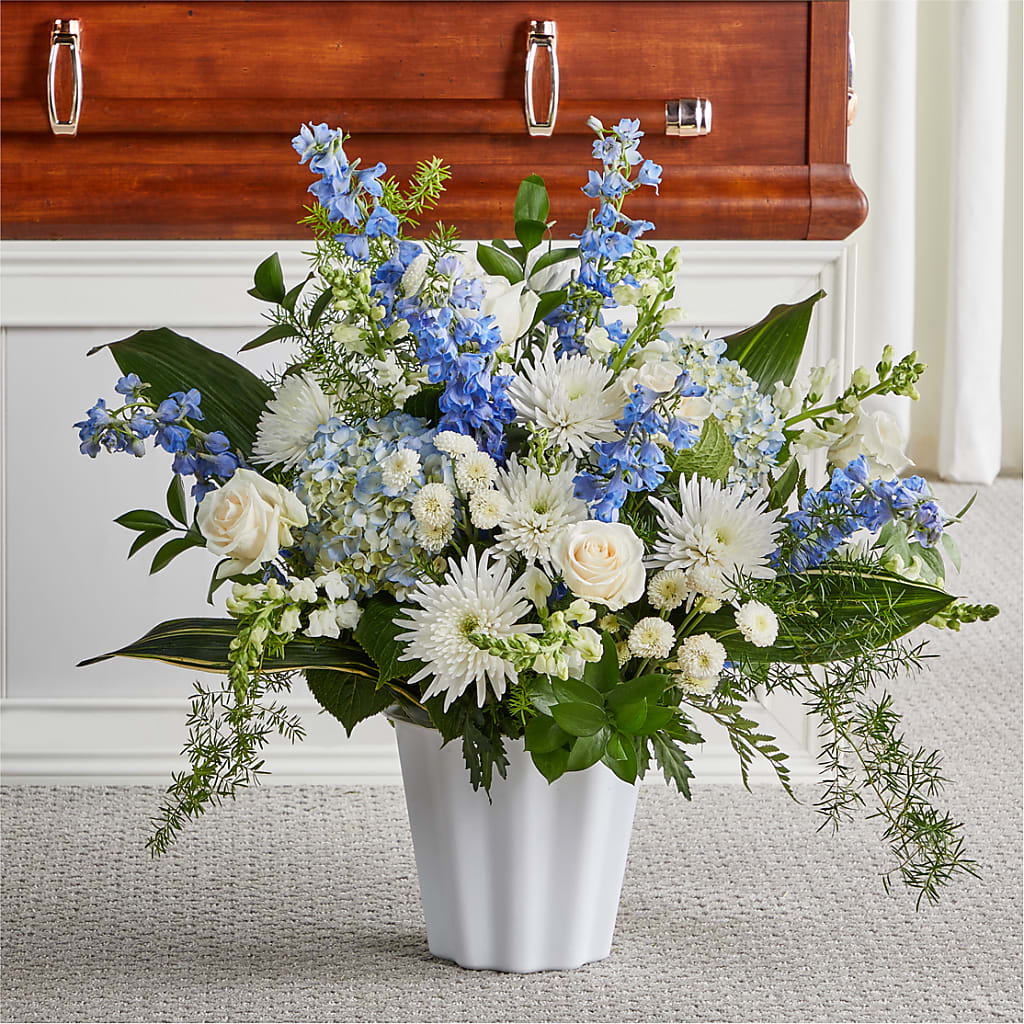 Everlasting Memories Floor Basket – A Special Design Florist, Newport News VA