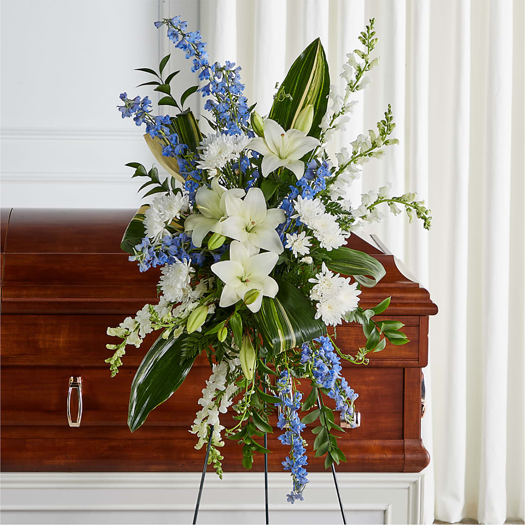 Eternal Impressions Standing Spray – A Special Design Florist, Newport News VA
