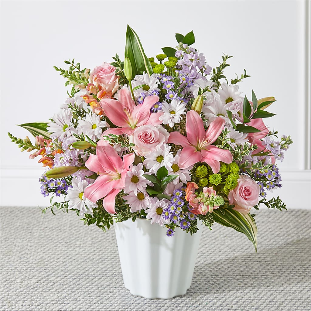 Abundant Compassion Floor Basket – A Special Design Florist, Newport News VA