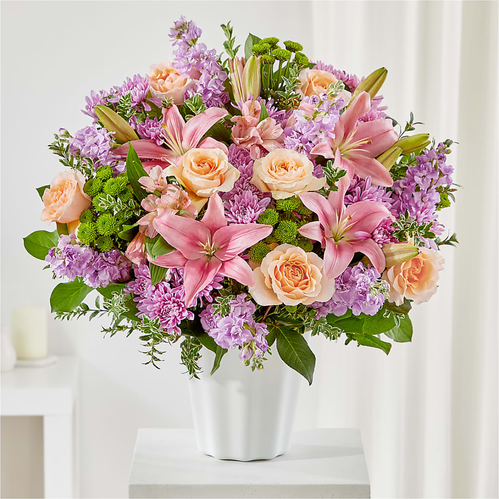 Supportive Embrace Tabletop Basket – A Special Design Florist, Newport News VA