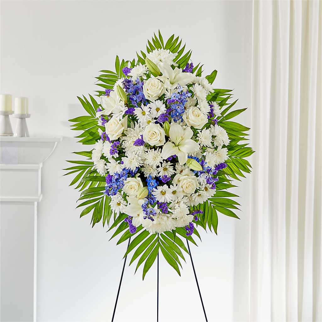 At Rest Standing Spray – A Special Design Florist, Newport News VA