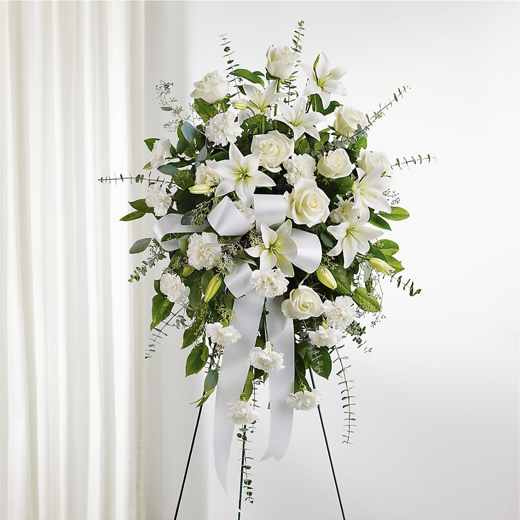 With Care Standing Spray – A Special Design Florist, Newport News VA