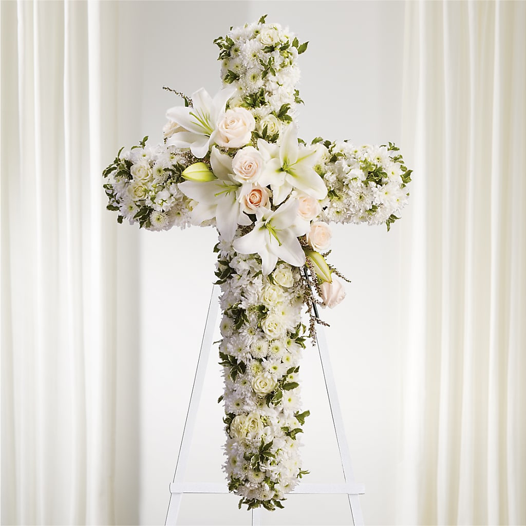 Spiritual Guidance Standing Spray – A Special Design Florist, Newport News VA