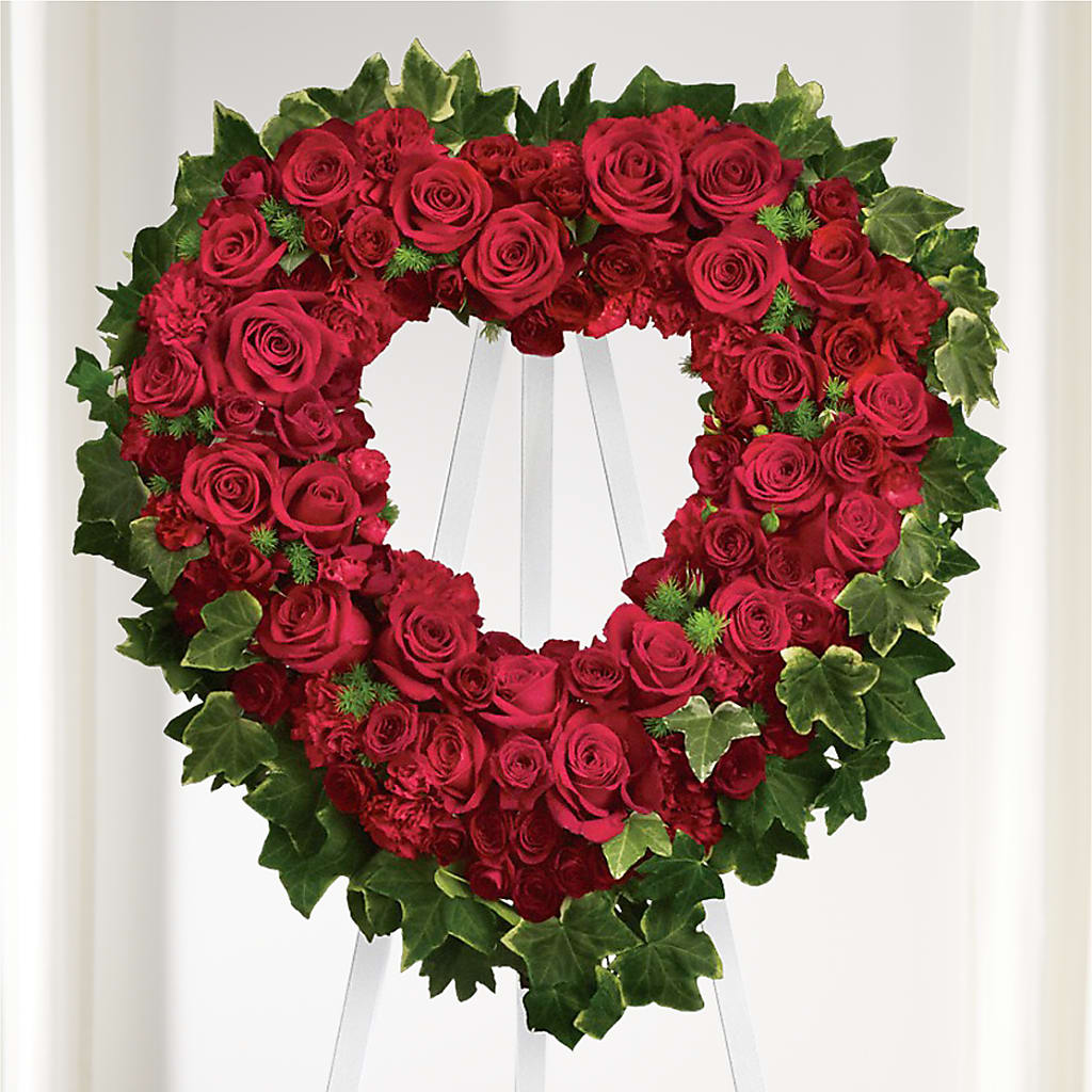 Wholehearted Standing Spray – A Special Design Florist, Newport News VA