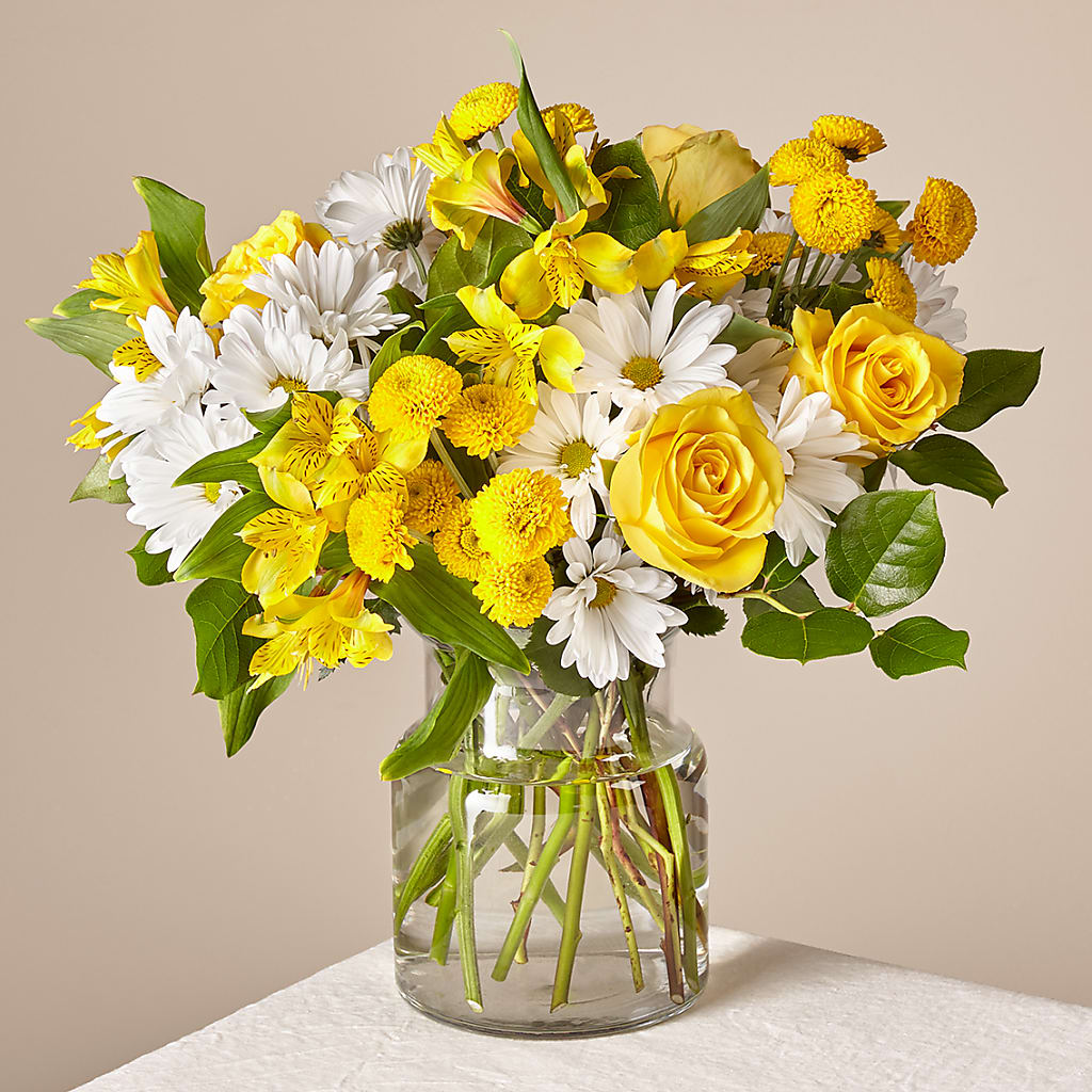 Sunny Sentiments Bouquet – A Special Design Florist, Newport News VA