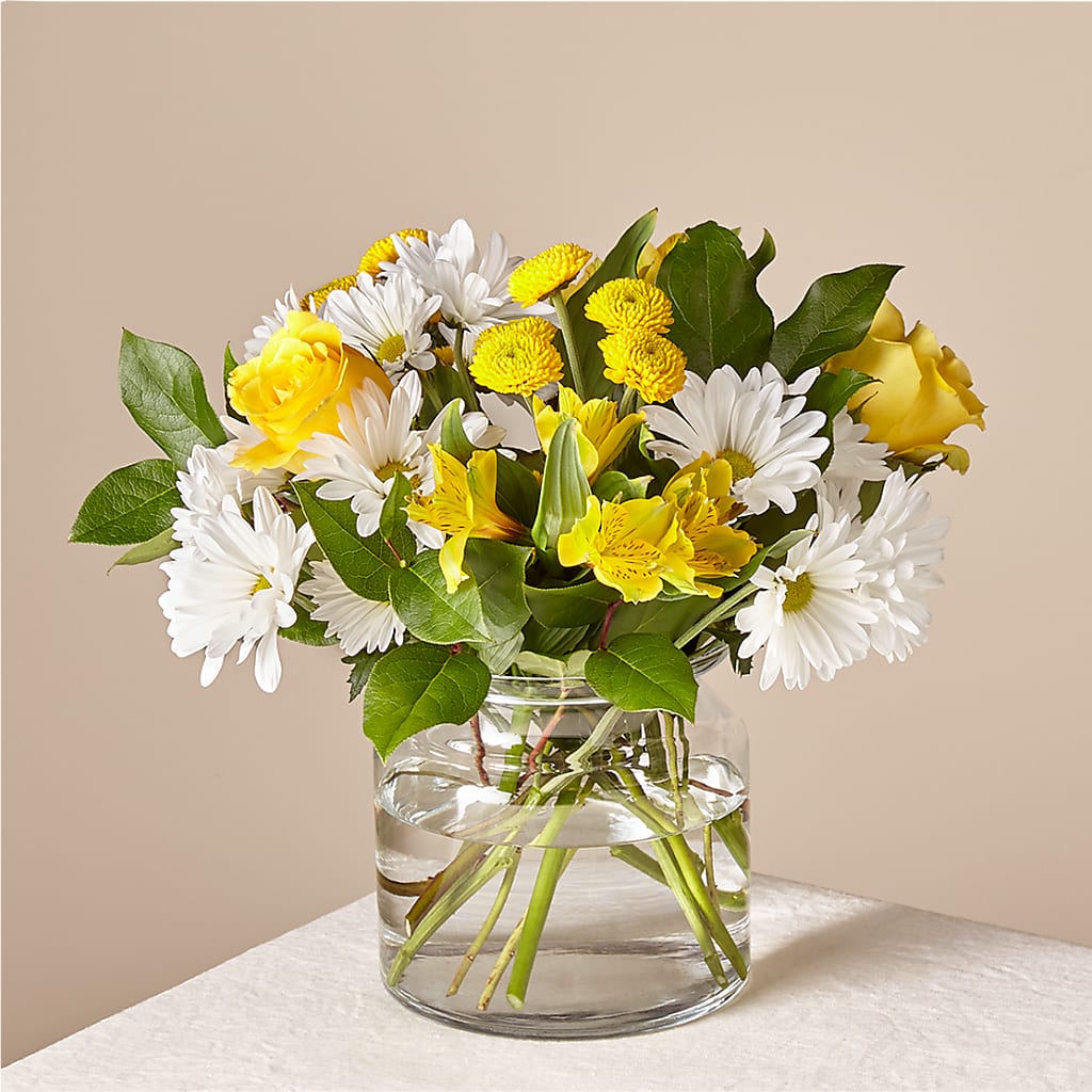 Sunny Sentiments Bouquet – A Special Design Florist, Newport News VA
