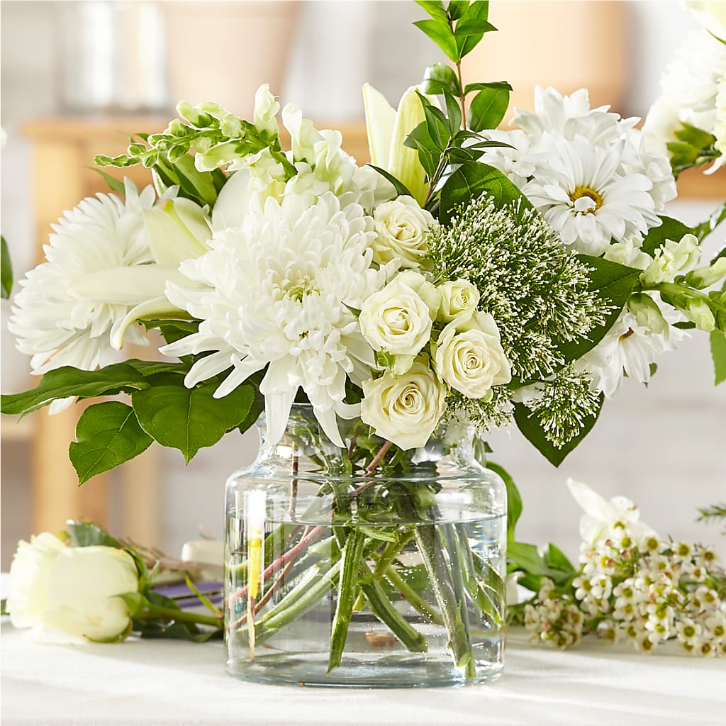 Classic Ivory – A Florist Original – A Special Design Florist, Newport News VA