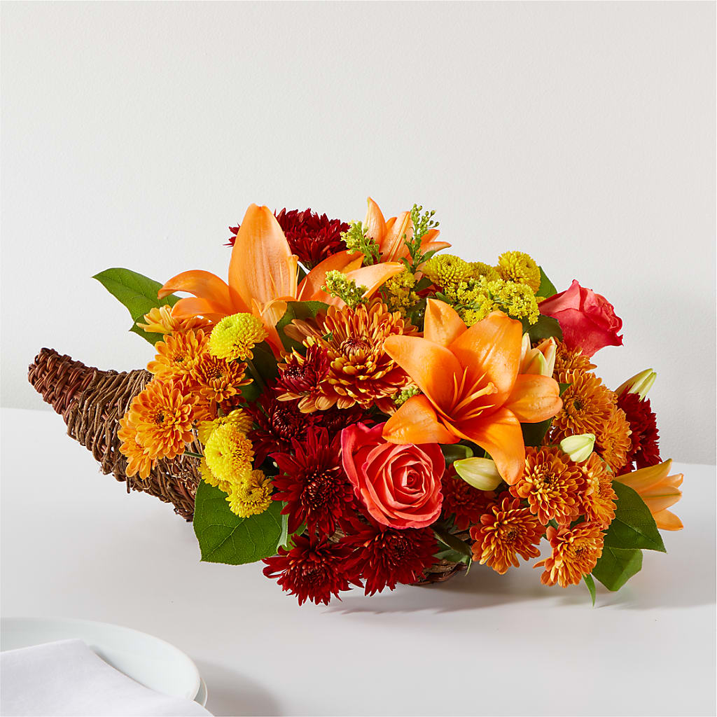 Bouquet of Blessings Cornucopia – A Special Design Florist, Newport News VA