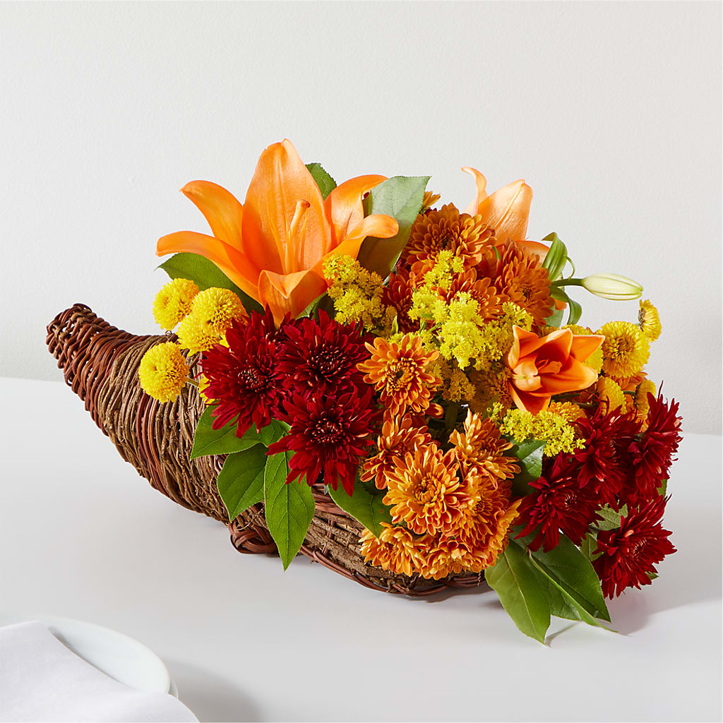 Bouquet of Blessings Cornucopia – A Special Design Florist, Newport News VA