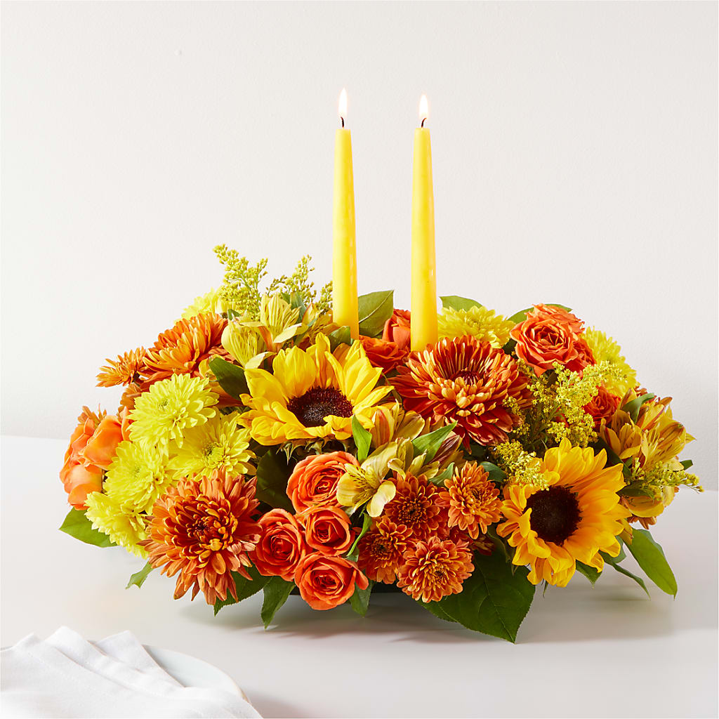 Autumn Harmony Centerpiece – A Special Design Florist, Newport News VA