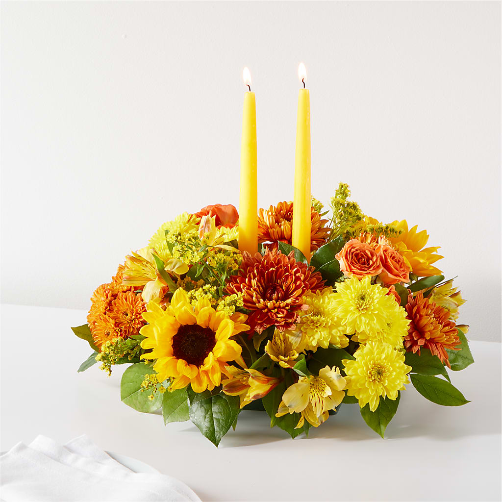 Autumn Harmony Centerpiece – A Special Design Florist, Newport News VA