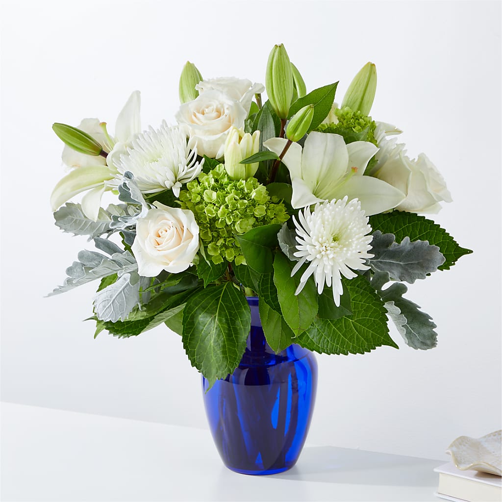 Snowy Dreams Bouquet – A Special Design Florist, Newport News VA