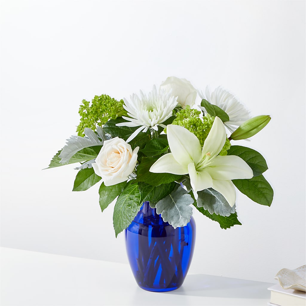 Snowy Dreams Bouquet – A Special Design Florist, Newport News VA