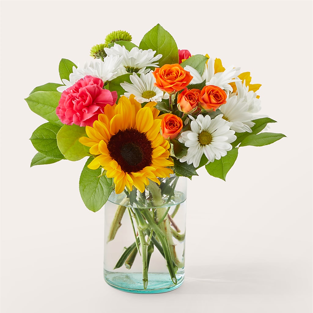 Sun-drenched Blooms Bouquet – A Special Design Florist, Newport News VA