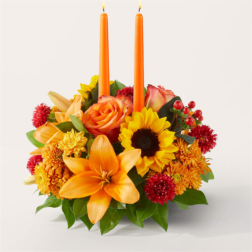 Grateful Centerpiece – A Special Design Florist, Newport News VA