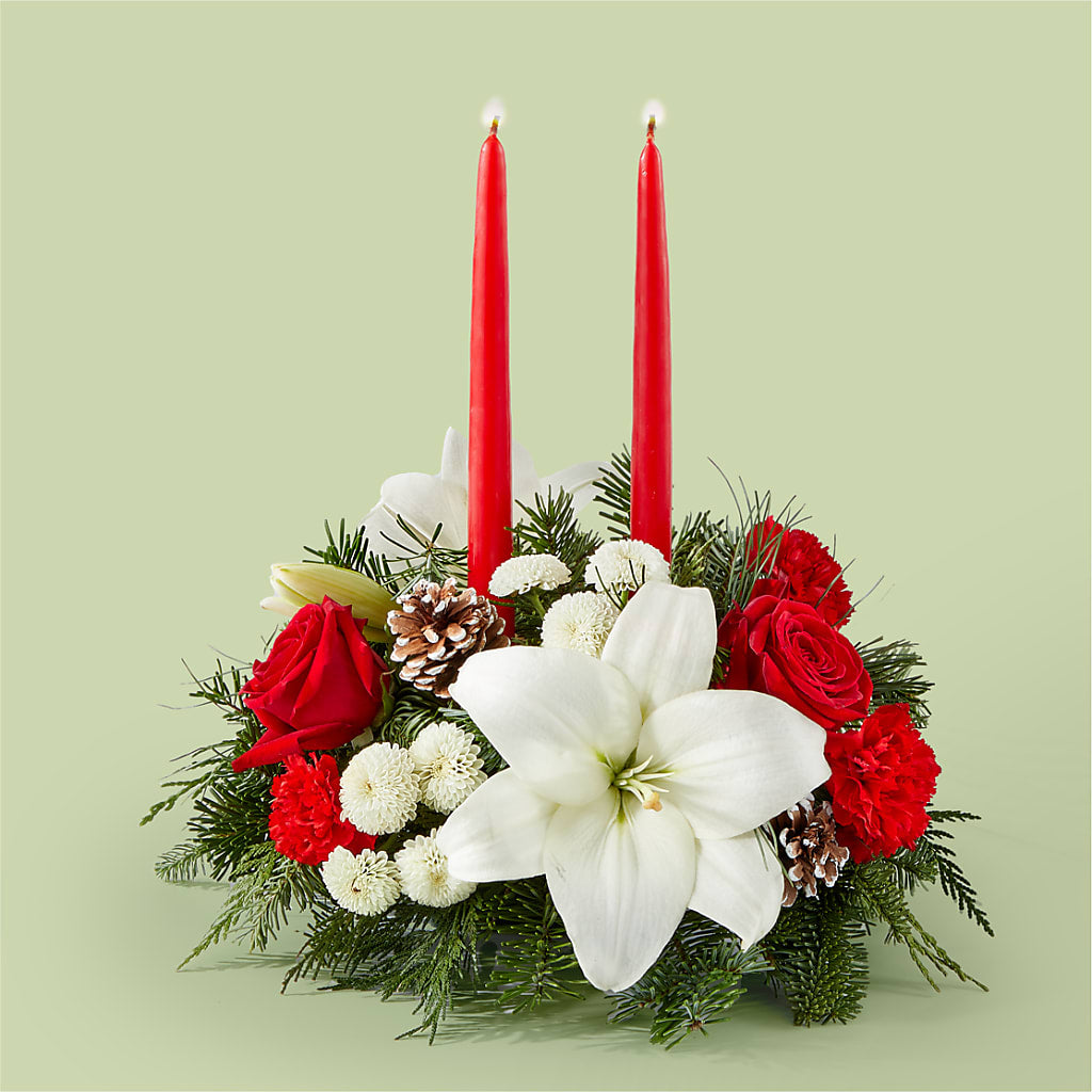 Seasonal Festivities Centerpiece – A Special Design Florist, Newport News VA